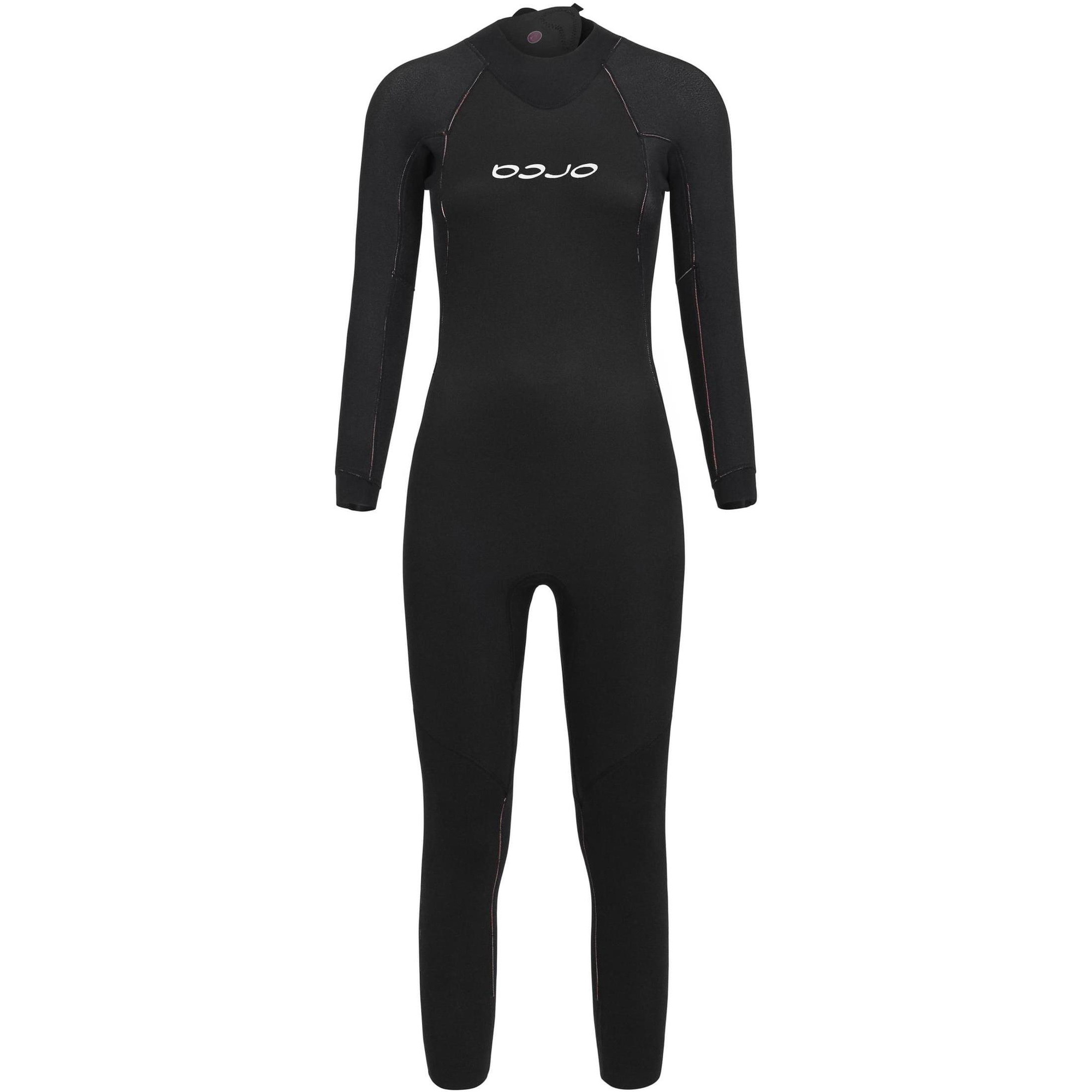 2026 Orca Feminino Vitalis Hi-Vis Back Zip Fato De Mergulho Em águas Abertas NN674601 - Black